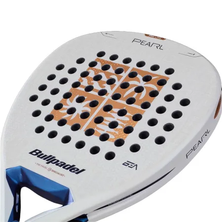 Ракетка для падела BULLPADEL Pearl 27, 497249, для проф-в, стекловолокно,карбон, бело-золотистый за 44&nbsp;319 ₽ купить в Красноярске