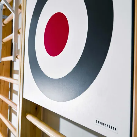 Щит для метания навесной на шведскую стенку (фанера) 700х700 ZAVODSPORTA за 8&nbsp;960 ₽ купить в Красноярске