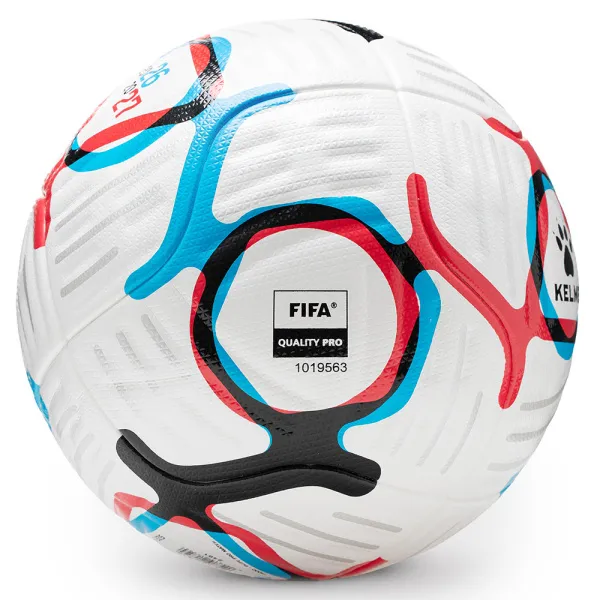 Мяч футб. KELME Russian Premier League, 7601QU5216-100, р.5, FIFA Pro, 10п, ПУ, термосш, бел-син-кр за 10&nbsp;672.60 ₽ в Красноярске