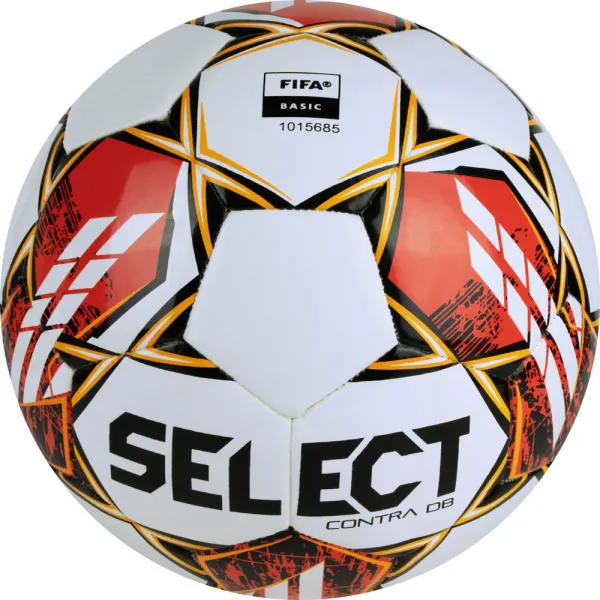 Мяч футб. SELECT Contra DB V23, 0854160300, р.4, FIFA Basic, 32 пан, ПУ, гибрид.сш, бел-чер-красн за 4&nbsp;455.70 ₽ в Красноярске