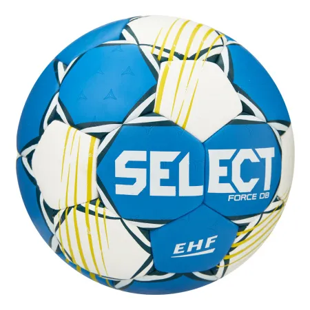 Мяч ганд. SELECT HB FORCE DB V25, 1622858205, Senior (р.3), EHF Appr,ПУ, гибр.сш., сине-белый за 8&nbsp;438.80 ₽ купить в Красноярске
