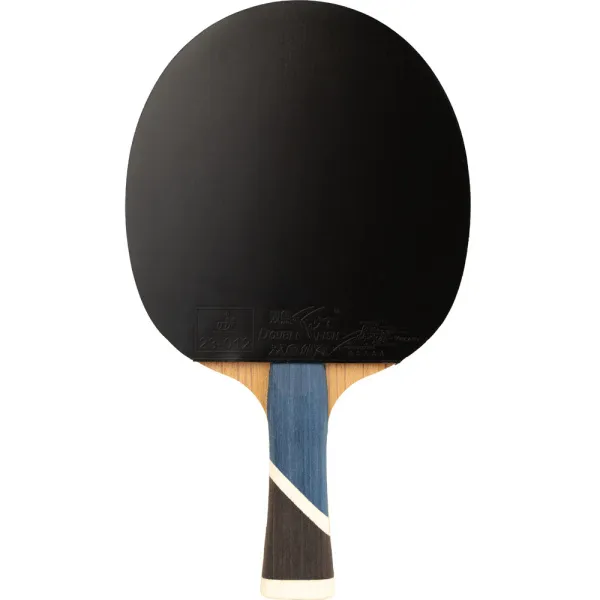 Ракетка для н/т DOUBLE FISH 5A+C, для продвин, ITTF Appr, накл. 2,1 мм, конич. ручка+ 2 мяча V40+мм за 2&nbsp;779.50 ₽ в Красноярске