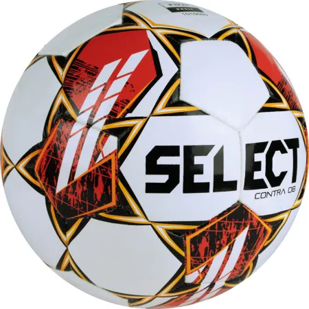 Мяч футб. SELECT Contra DB V23, 0854160300, р.4, FIFA Basic, 32 пан, ПУ, гибрид.сш, бел-чер-красн за 4&nbsp;455.70 ₽ купить в Красноярске