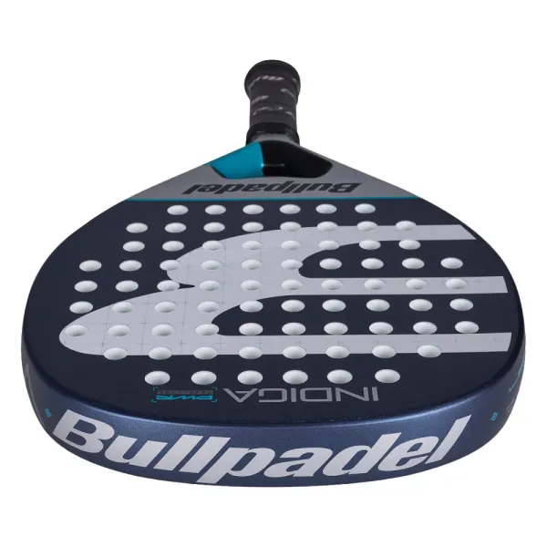 Ракетка для падела BULLPADEL Indiga Power 26, 494416, для начинающих, стекловолокно, темносине-серый за 14&nbsp;672.70 ₽ в Красноярске