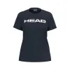 Футболка женская HEAD Club Original T-Shirt W 814845-NV-XS, р.XS, полиэстер, хлопок, эластан, т.сини