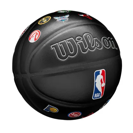 Мяч баск. WILSON NBA All Team Premiere Ball, WZ4028601XB р.7, PU, бутил. камера, черный 1