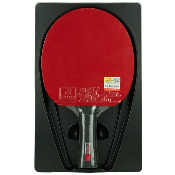 Ракетка для н/т DOUBLE FISH Black Carbon King Racket 5*****, для професс.,ITTF Appr.,накл.2,1,мм за 6&nbsp;434.50 ₽ в Красноярске