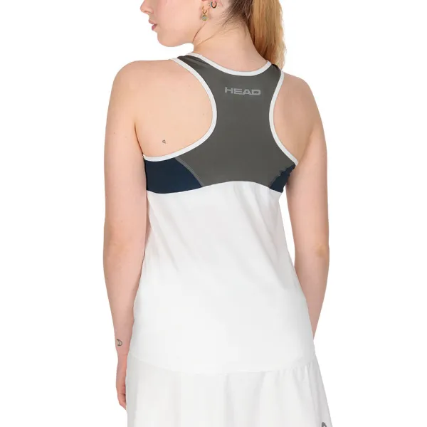 СЦ*Майка жен. HEAD Club 22 Tank Top W 814461-WHDB-L, р.L, 92% полиэстер, 8% эластан, белый за 3&nbsp;500.30 ₽ в Красноярске