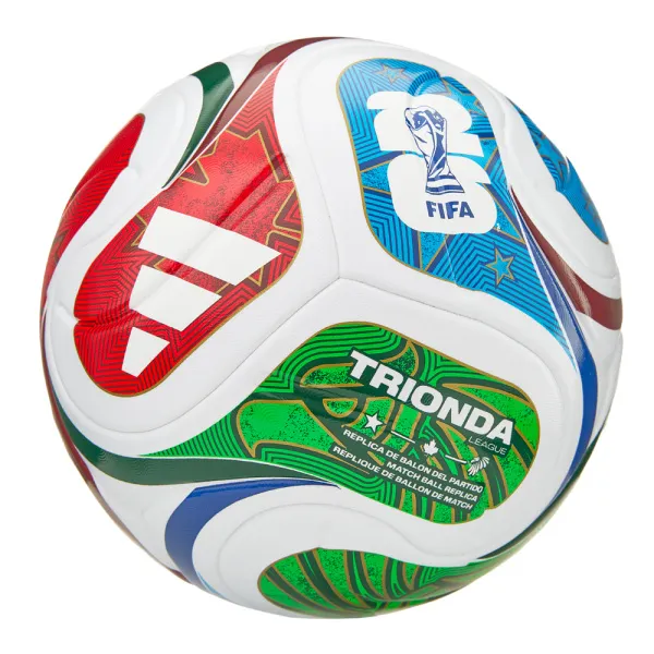 Мяч футб. ADIDAS WC26 Trionda League BOX, JD8045, р.4, 4пан, ТПУ, термосш, мультиколор