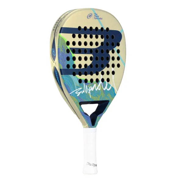 Ракетка для падела BULLPADEL Ionic Light 26, 494413, для игроков ср.уровня, карбон, бежево-бирюзовый за 24&nbsp;347.40 ₽ в Красноярске