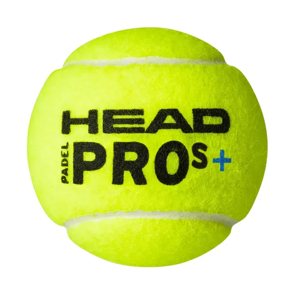 Мяч для падела HEAD Padel Pro S+, 540303, уп.3 шт, FIP Approved, войлок,нат.резина,желтый за 933.30 ₽ в Красноярске