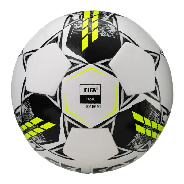 Мяч футб. SELECT Club DB V23, 0864160100, р.4, FIFA Basic, 32п, ТПУ, гибридн. сш, рез.кам, бел-чер