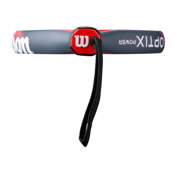 Ракетка для падела WILSON Optix V2 Power FRM RD, WR190811U2,для начин-х, стекловолокно,черно-красный за 21&nbsp;119.10 ₽ в Красноярске