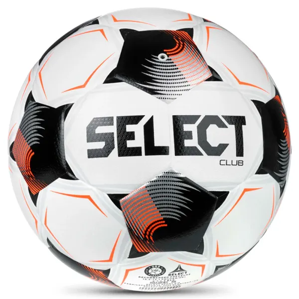 Мяч футб. SELECT Club DB V26, 0865171012 , р.5, FIFA Basic, 32п, ТПУ, термо+маш.сш, бело-черно-оранж за 4&nbsp;455.70 ₽ в Красноярске