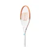 Ракетка б/т Wilson Roland Garros Elite 25, WR193410H, для дет.8-10лет,алюм.,со струн, оранжево-белый