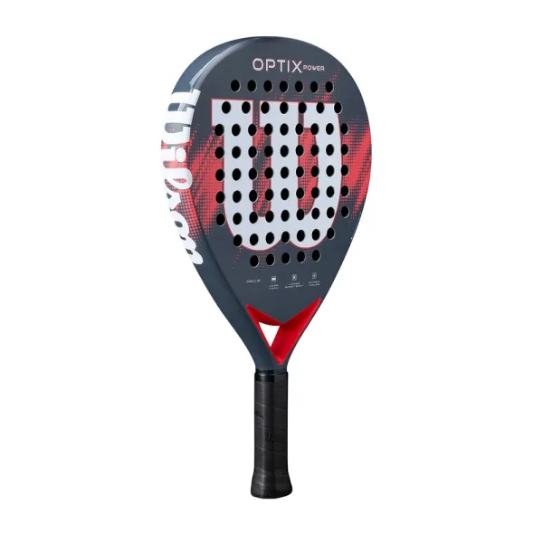 Ракетка для падела WILSON Optix V2 Power FRM RD, WR190811U2,для начин-х, стекловолокно,черно-красный за 21&nbsp;119.10 ₽ в Красноярске