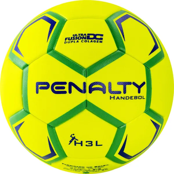 Мяч ганд. PENALTY HANDEBOL H3L ULTRA FUSION X, 5203632600-U, р.3, PU, термосшивка, жел за 3&nbsp;187.50 ₽ в Красноярске