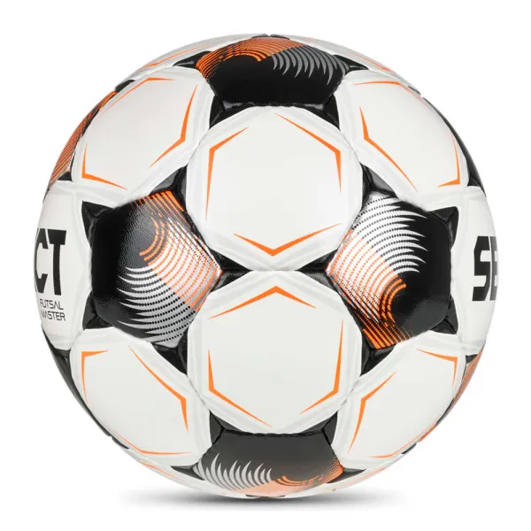 Мяч футзал. SELECT Futsal Master V26, 1043471004, р.4, Basic, 32п, ПУ, руч.сш, бело-черно-оранж за 7&nbsp;539.50 ₽ в Красноярске