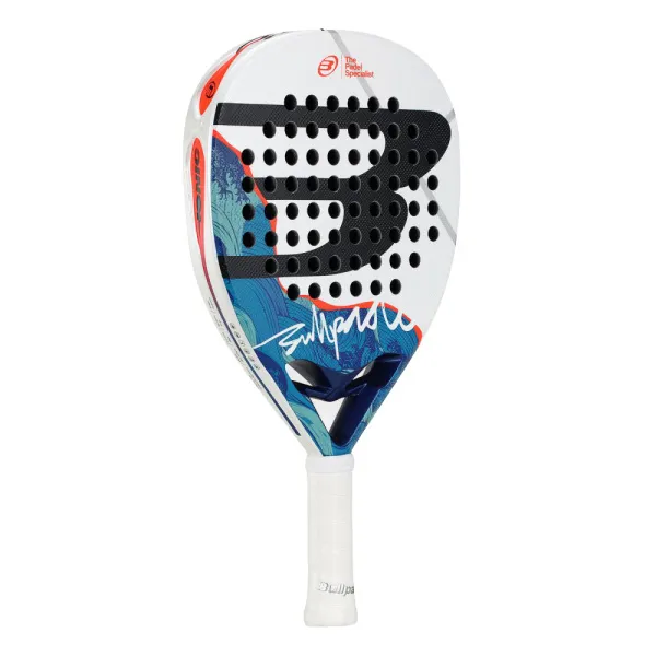 Ракетка для падела BULLPADEL Ionic Power 26, 494411, для продв. игроков, стекловолокно, сине-белый за 28&nbsp;944.20 ₽ в Красноярске