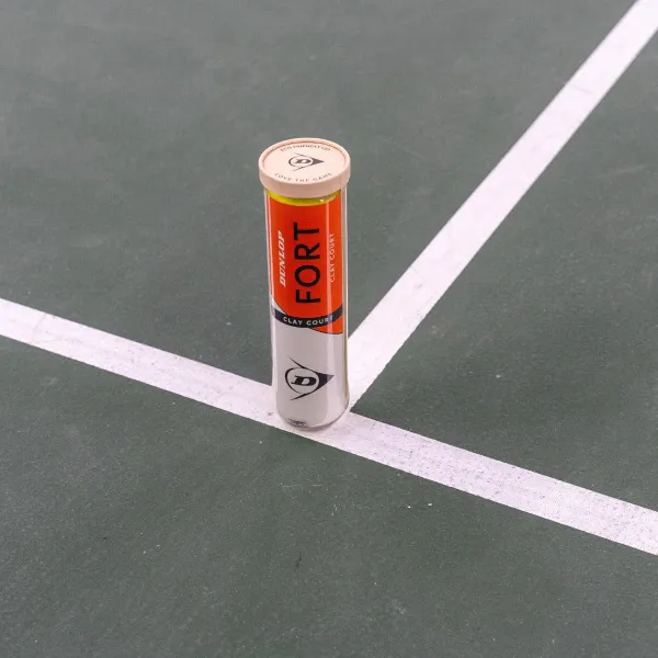 Мяч теннисный Dunlop Fort Clay Court 4B, 601613, уп.4 шт,одобр.ITF и FFT,сукно,нат.резина,желтый за 1&nbsp;812.20 ₽ в Красноярске