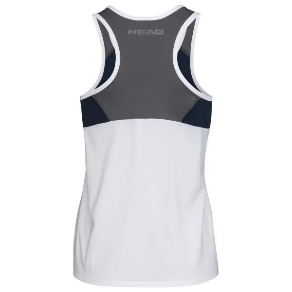 СЦ*Майка жен. HEAD Club 22 Tank Top W 814461-WHDB-L, р.L, 92% полиэстер, 8% эластан, белый за 3&nbsp;500.30 ₽ в Красноярске