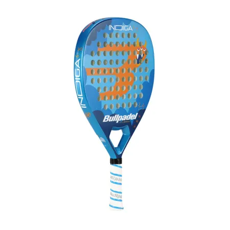 Ракетка для падела BULLPADEL Indiga Jr Boy 26, 494422, для начинающих, стекловолокно,сине-оранжевый за 10&nbsp;480.50 ₽ купить в Красноярске
