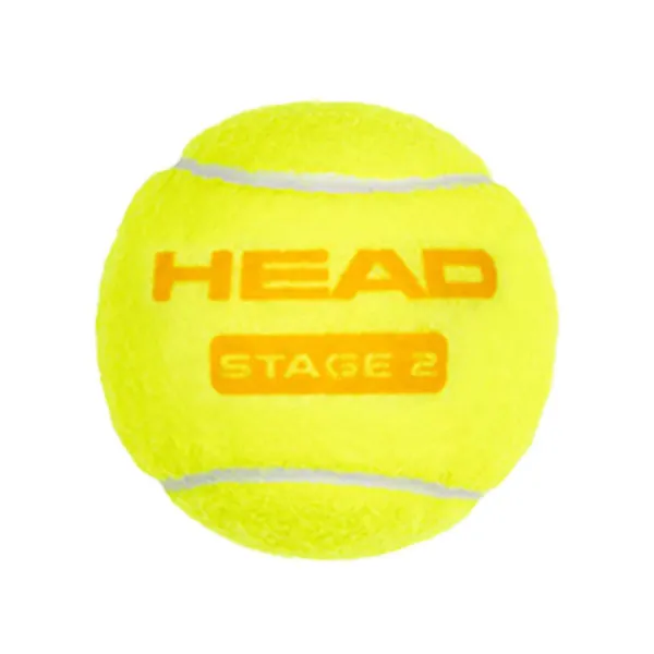 Мяч теннисный детский HEAD Stage 2 Orange, 578423,уп.3 шт, фетр,нат.резина,желто-оранжевый за 836.40 ₽ в Красноярске