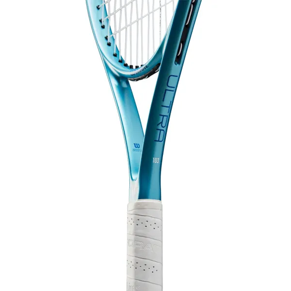 Ракетка б/т Wilson Ultra Power 103 Gr2, WR146910U2, для любителей, графит, со струнами, сине-голубой за 16&nbsp;158.50 ₽ в Красноярске