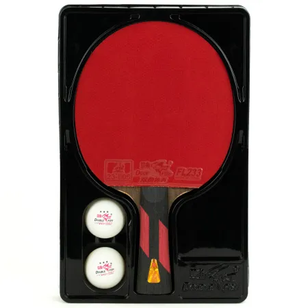 Ракетка для н/т DOUBLE FISH 7A+C, для професс.,ITTF Appr.,накл.2,1мм,+ 2 мяча V40+мм ITTF Appr за 3&nbsp;559.80 ₽ купить в Красноярске