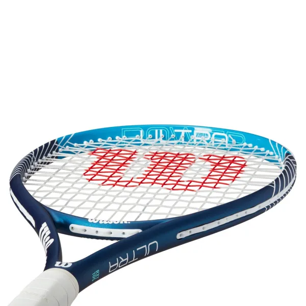Ракетка б/т Wilson Ultra Power 105 Gr2, WR147010U2, для любит, композит, со струнами, темносин-бел за 12&nbsp;676.90 ₽ в Красноярске