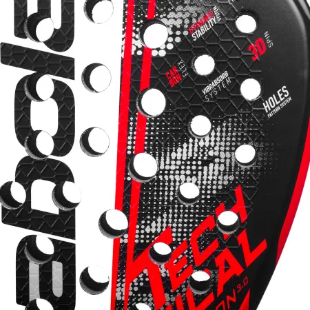 Ракетка для падела BABOLAT Technical Veron 3.0, 150183,для продв.игр., стекловолокно, черно-красный за 33&nbsp;554.60 ₽ купить в Красноярске