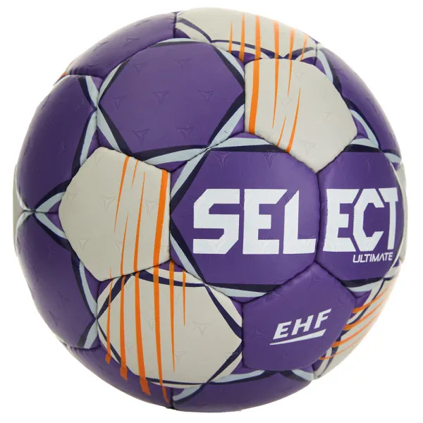 Мяч ганд. SELECT Ultimate Official EHF V24, 1612858999, Senior(р.3), EHF Appr, ПУ, руч.сш, фиол-сер за 15&nbsp;504 ₽ в Красноярске