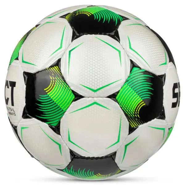 Мяч футзал. SELECT Futsal Mimas V26, 1053471006, р.4,FIFA Basic, 32п, ПУ, руч.сш, бело-зелено-черн. за 6&nbsp;494 ₽ в Красноярске