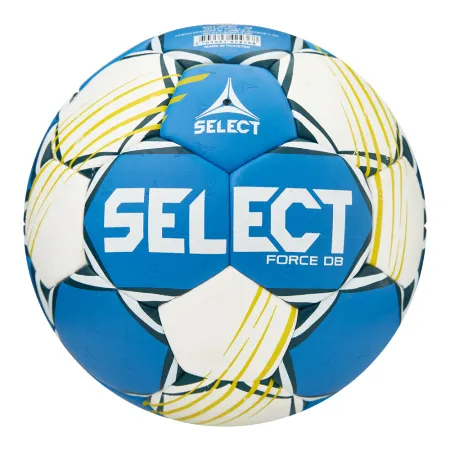 Мяч ганд. SELECT HB FORCE DB V25, 1622858205, Senior (р.3), EHF Appr,ПУ, гибр.сш., сине-белый за 8&nbsp;438.80 ₽ купить в Красноярске