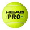 Мяч для падела HEAD Padel Pro+, 540203, уп.3 шт, FIP Approved, войлок,нат.резина,желтый за 933.30 ₽ купить в Красноярске