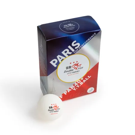 СЦ*Мяч для наст. тенниса DOUBLE FISH PARIS 2024 Olympic Games 3***,PAR40+, ITTF Appr,ABS,уп.6 шт за 892.50 ₽ купить в Красноярске