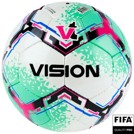 Мяч футзал. VISION SALA+, FIFA Quality Pro, FS324084 р.4, 32 п. PU, 4 подкл.сл, руч.сшив.,бело-зелен за 4&nbsp;943.60 ₽ купить в Красноярске