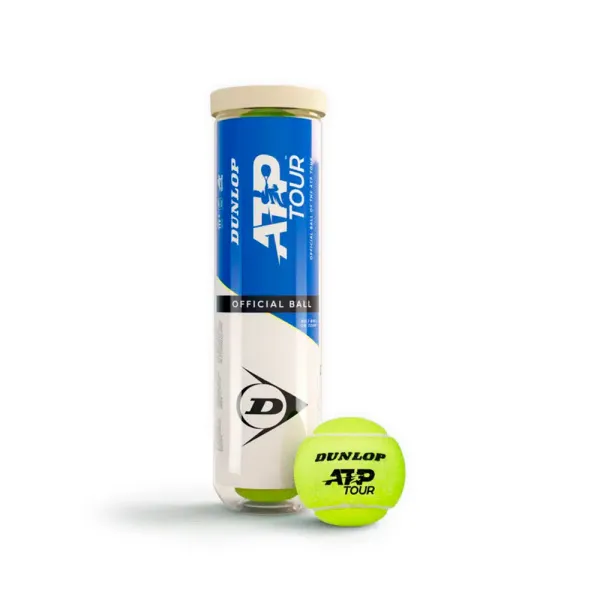 Мяч теннисный Dunlop ATP Official Tour Premium 4B, 601599, уп.4шт, одобр. ITF, нат.резина,фетр. за 1&nbsp;734 ₽ в Красноярске