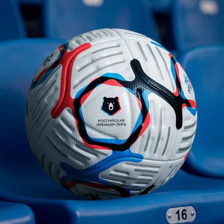 Мяч футб. KELME Russian Premier League, 7601QU5216-100, р.5, FIFA Pro, 10п, ПУ, термосш, бел-син-кр за 10&nbsp;672.60 ₽ купить в Красноярске