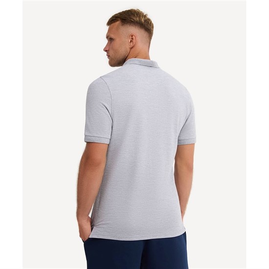 Поло пике Jogel ESSENTIAL Cotton Polo, серый меланж 91 3