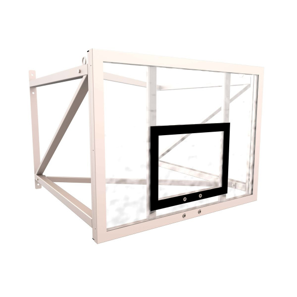 Ферма для баскетбольного щита (фанера, монолитный поликарбонат) вынос 1200 мм ZAVODSPORTA за 17&nbsp;680 ₽ в #REGION_NAME_DECLINE_PP#